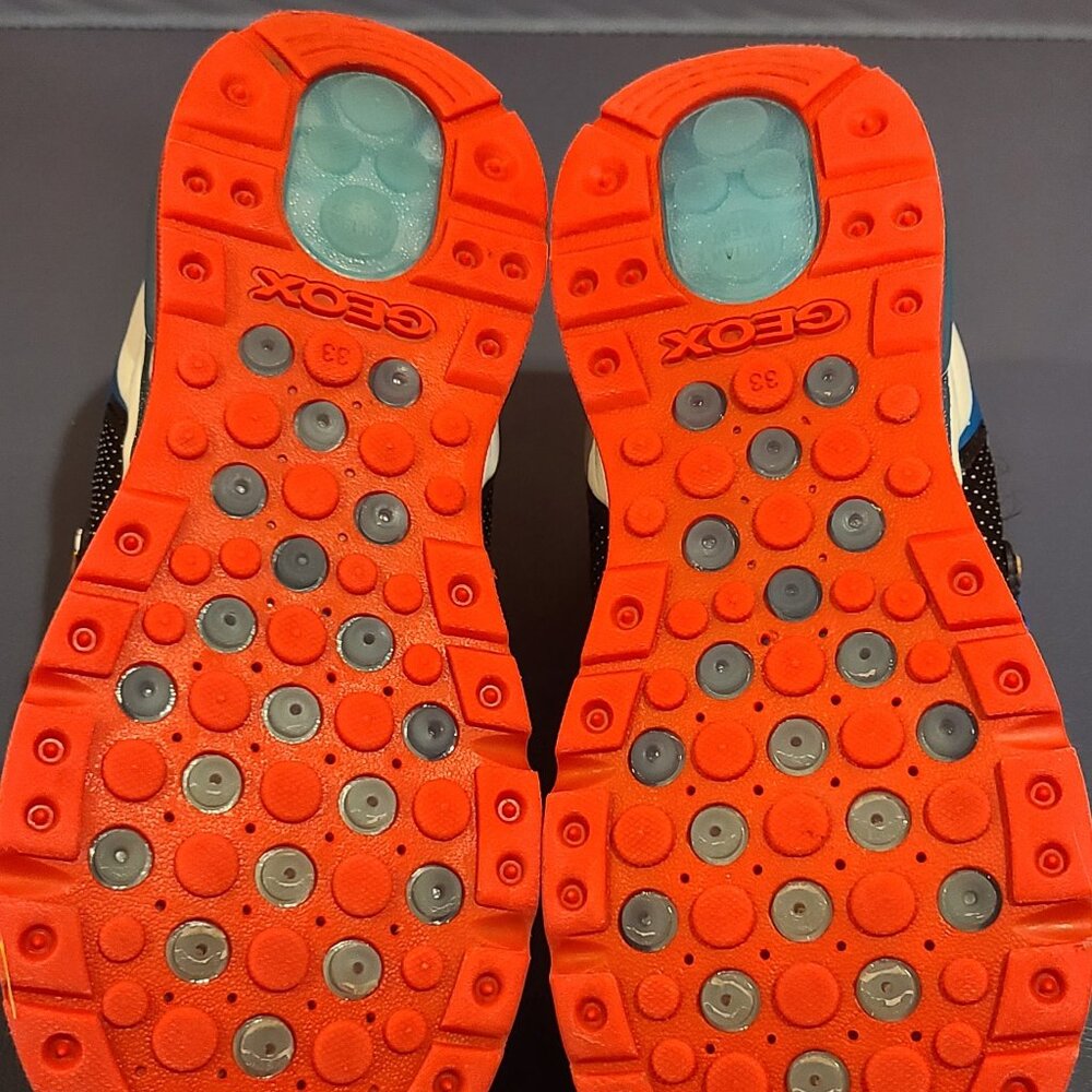 Kids Geox Boys Super Mario Sneakers, Size: 2